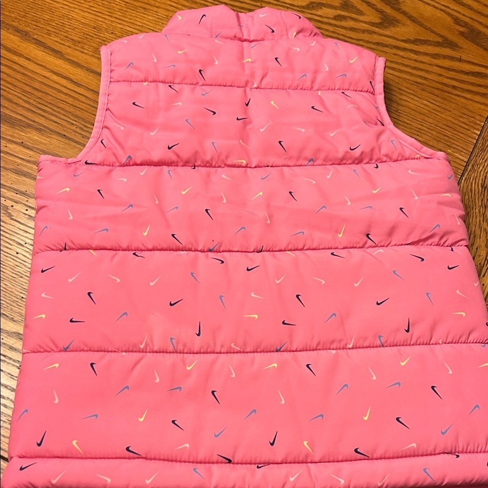 Nike Pink Vest with Multicolor Accents - Picture 5 of 6